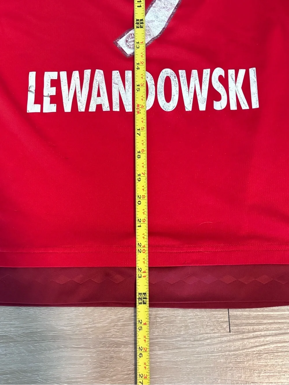 Bayern Munich Home Football Jersey 2015 2016 |  Lewandowski | #9